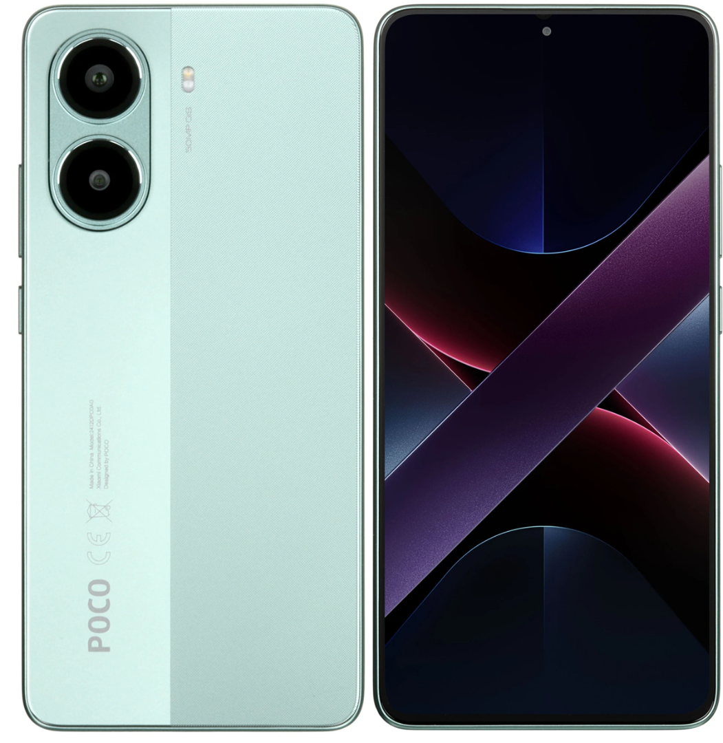 Смартфон Xiaomi POCO X7 Pro 12/256 ГБ Зеленый