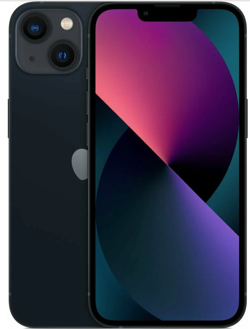 Смартфон Apple iPhone 13 256 ГБ тёмная ночь