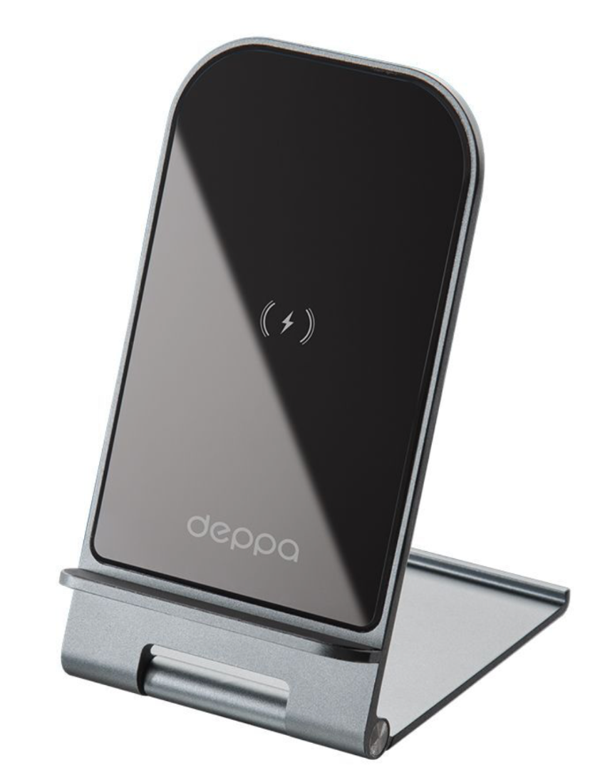 Беспроводное зарядное устройство Deppa Slim Qi 15W складное