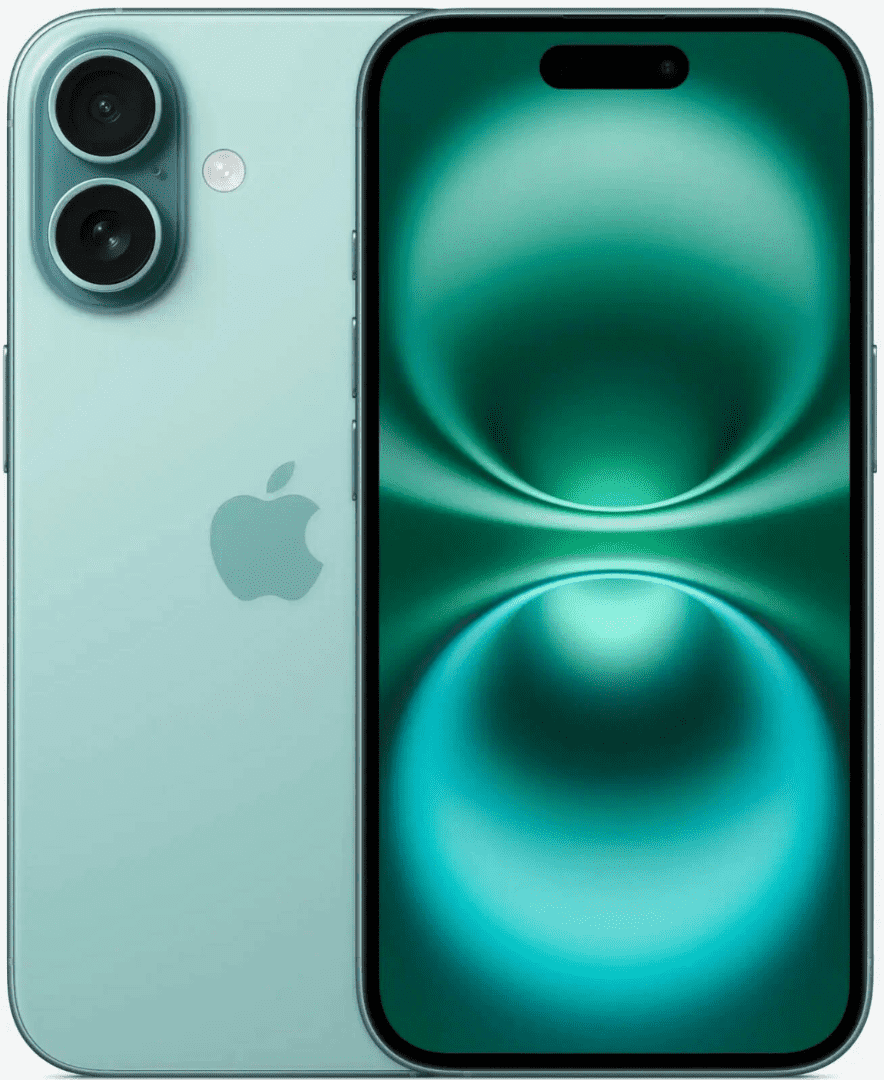 Смартфон Apple iPhone 16 Plus 256GB Бирюзовый (без RuStore)