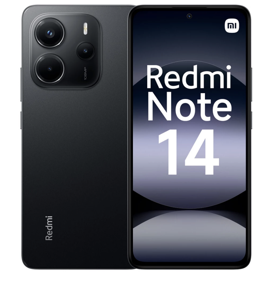 Смартфон Xiaomi Redmi Note 14 4G 8/128 ГБ Черный (NFC)