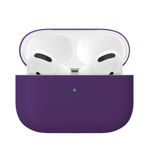 Чехол VLP Soft Touch для AirPods Pro темно-фиолетовый