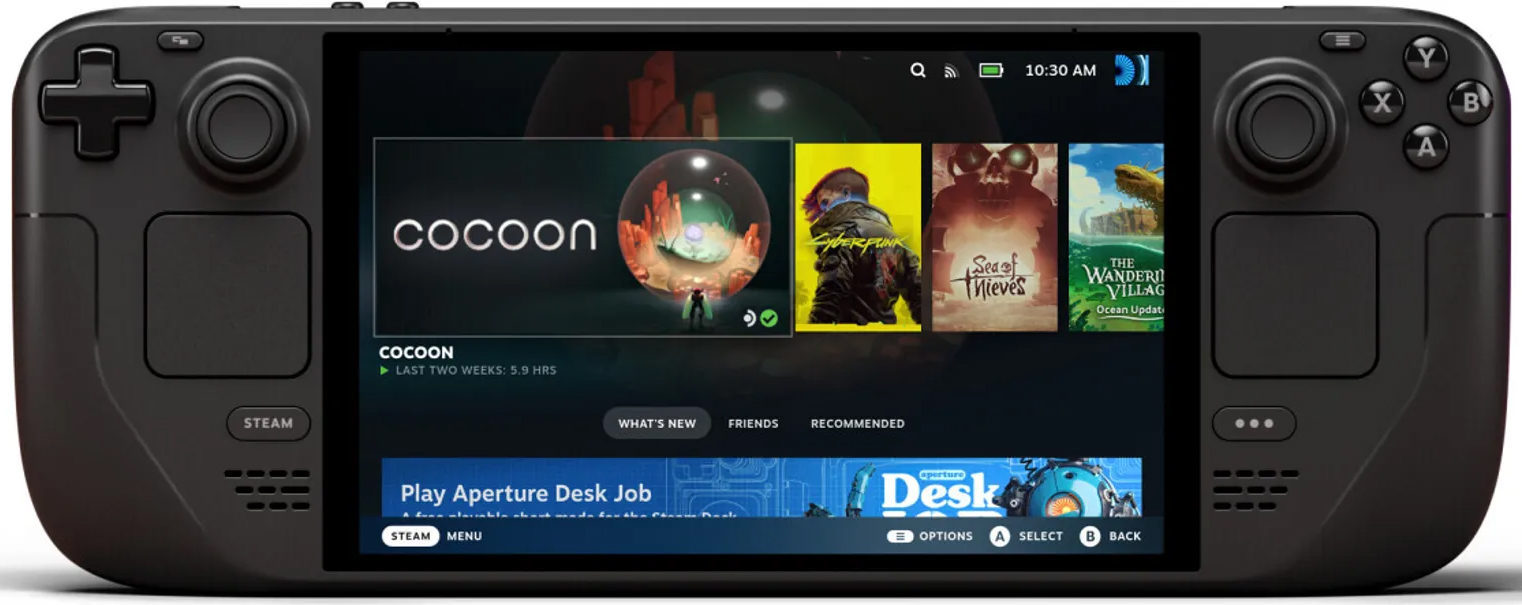 Портативная игровая консоль Steam Deck OLED 1024 ГБ