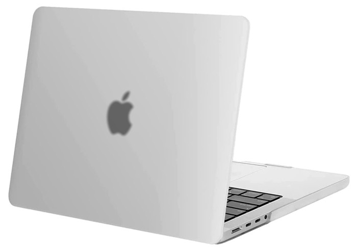 Чехол защитный для MacBook Pro 13 (Intel 2020 / M1 / M2) матовый прозрачный