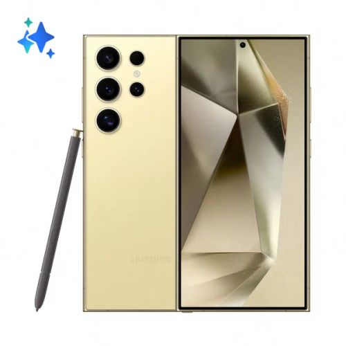 Смартфон Samsung Galaxy S24 Ultra 12/256 ГБ желтый титан