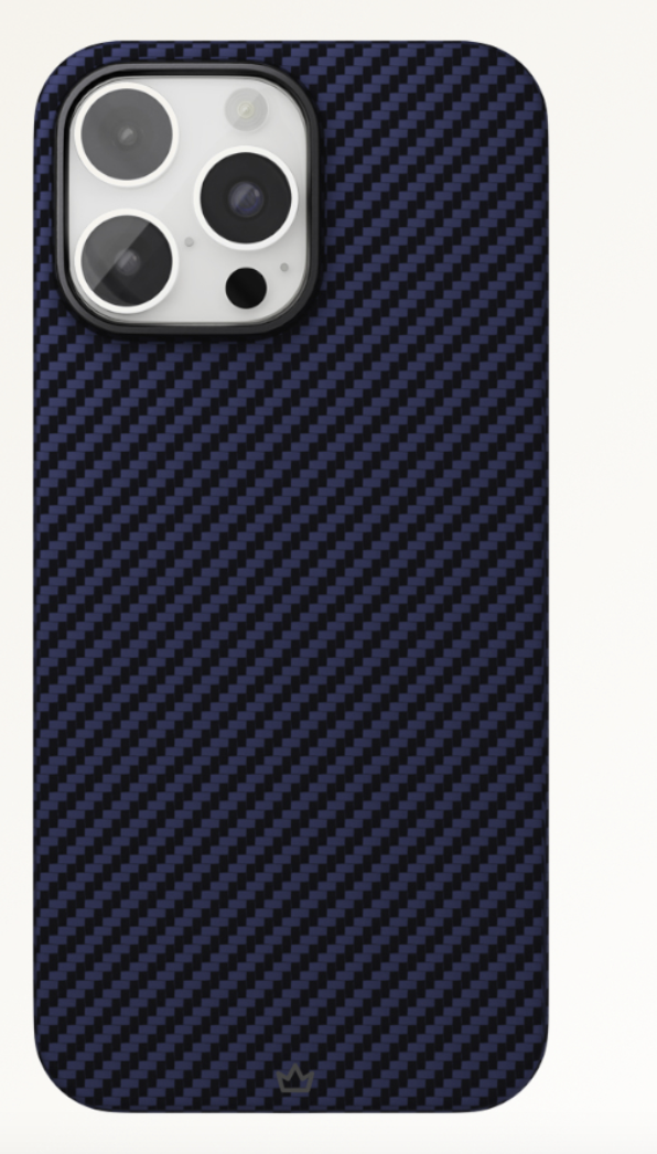 Чехол VLP Kevlar Case (MagSafe) для iPhone 16 Pro Max синий