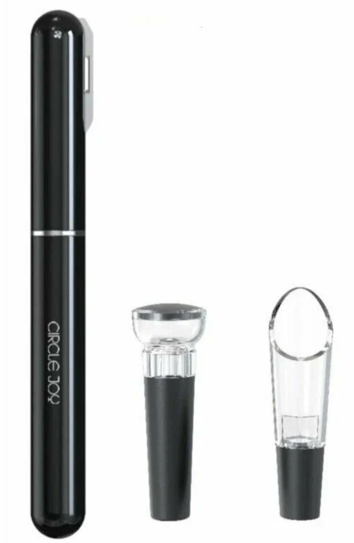 Набор Circle Joy Air Pump Wine Opener Set (CJ-TZ19) черный