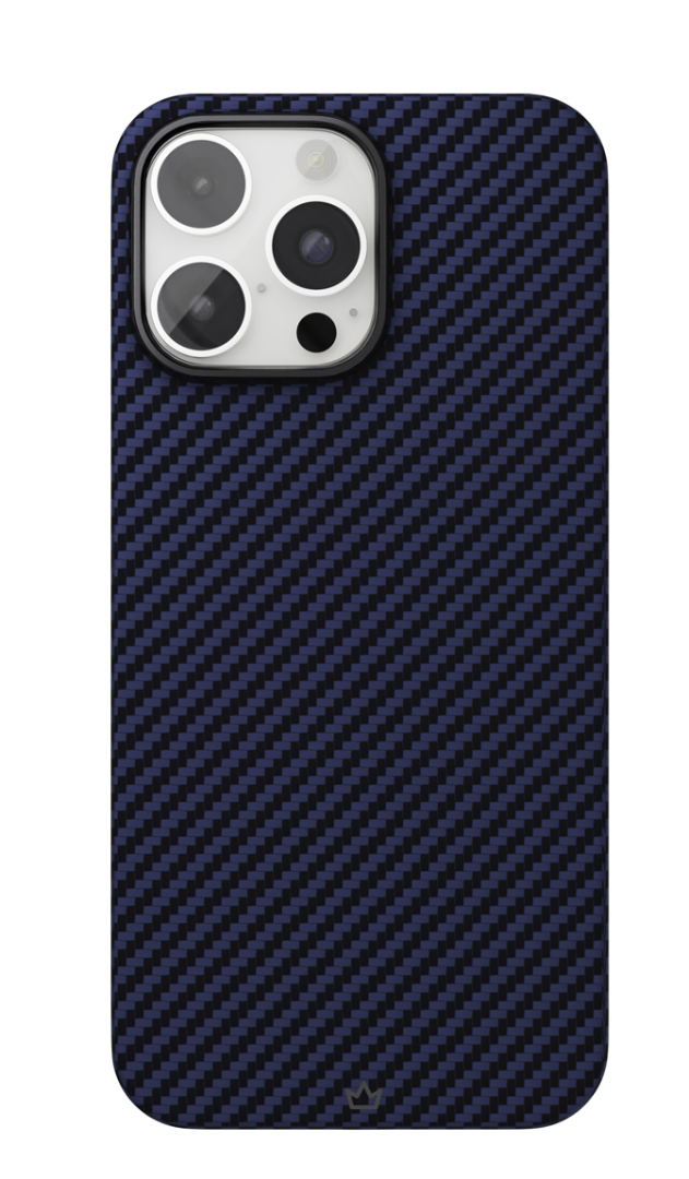 Чехол VLP Kevlar Case (MagSafe) для iPhone 16 Pro синий
