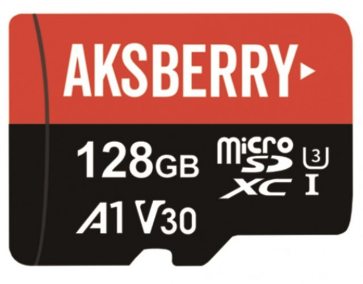 Карта памяти Aksberry microSDHC 128 ГБ [A1, Class 10, UHS-I]
