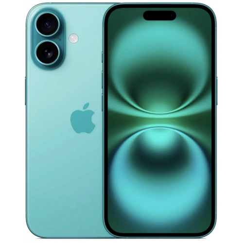 Смартфон Apple iPhone 16 128GB бирюзовый (без RuStore)