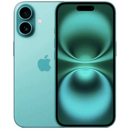 Смартфон Apple iPhone 16 256GB бирюзовый (без RuStore)