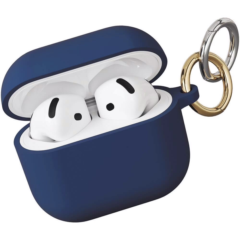 Чехол VLP Charm Case для AirPods 4 темно-синий